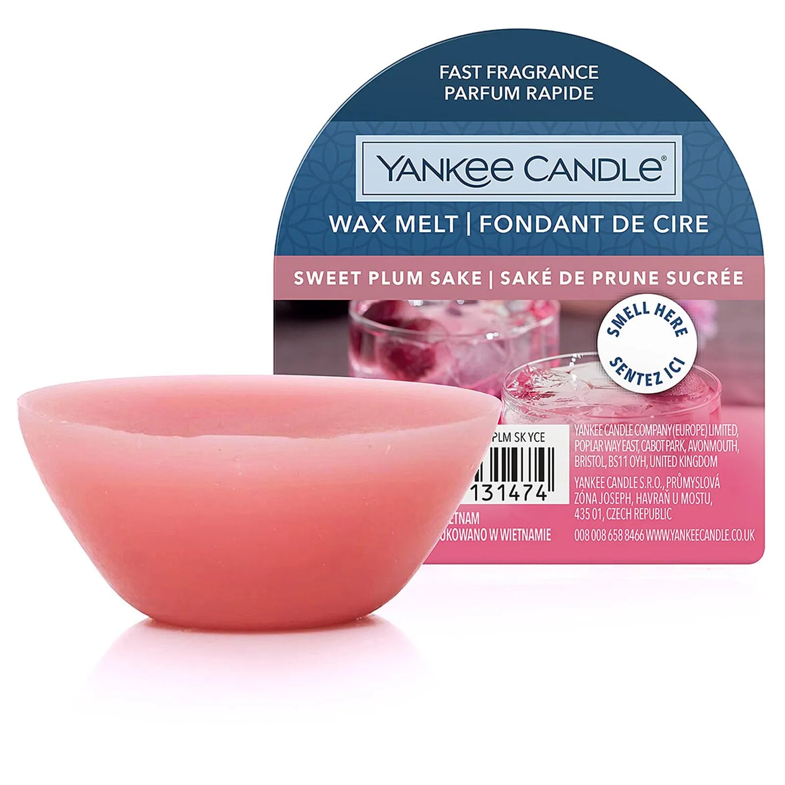 Yankee Candle Sweet Plum Sake Wax Melt 22g Yankee Candle Sweet Plum Sake Wax Melt 22g